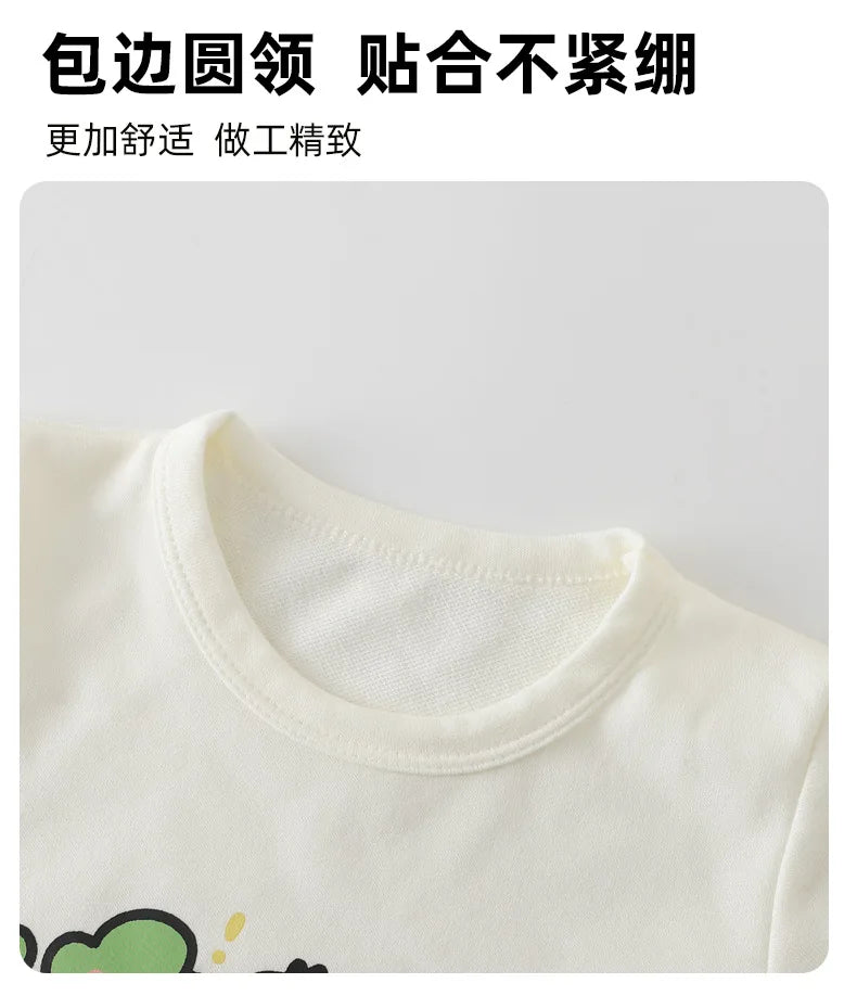 Children's Suit New Short-sleeved Top + Shorts 2-piece Striped T-shirt Summer Baby Clothes Korean Style Children's Clothing