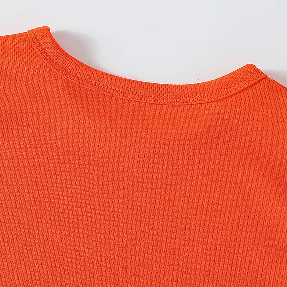 2-pieces Summer Children's Letter Quick drying Sports Suit For Boys And Girls Loose Short Sleeved T-shirt Outdoor Casual Shorts