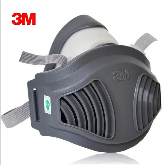 3MHalf Face Gas Mask Anti industrial conatruction 1211 1701 Filter cotton Dust pollen anti-particle dust cover Gas Mask