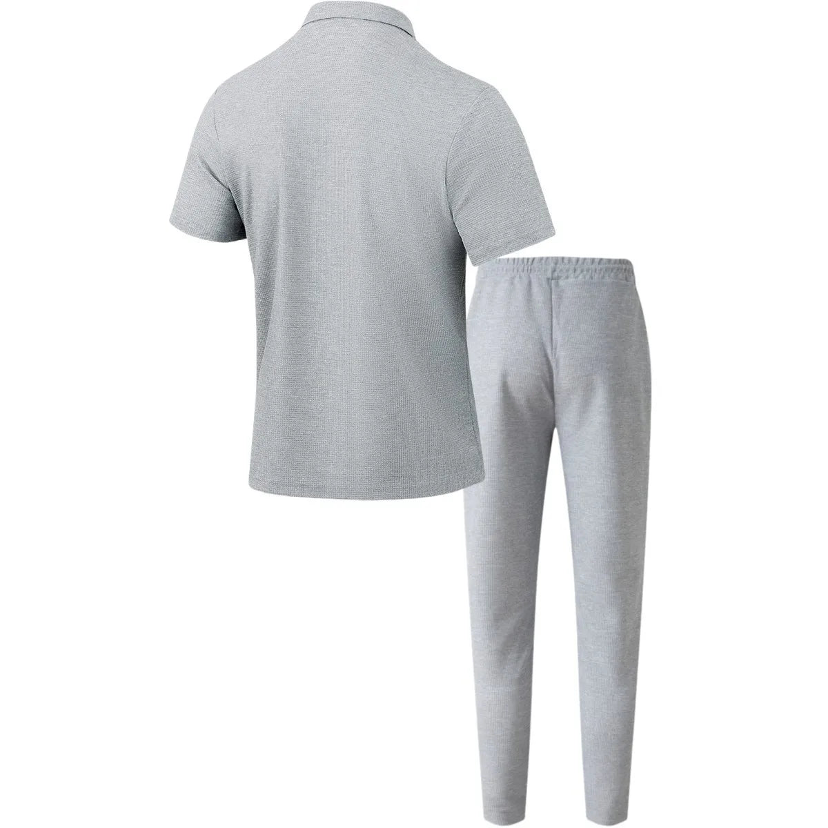 New men's outdoor sportswear 2025 men's short-sleeved trousers casual can wear shirt high-grade summer jacket men's two sets