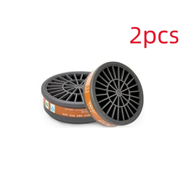 Anti Smoke Protective Mask With Activated Carbon Filter Respirator Paint Welding Chemicals Toxic Gases